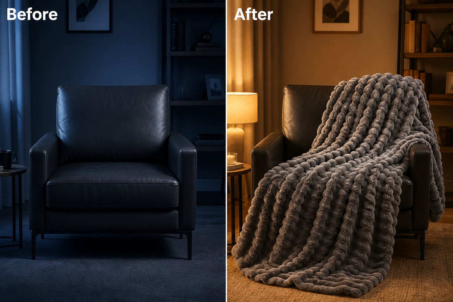 Soft Fluffy Throw Blanket